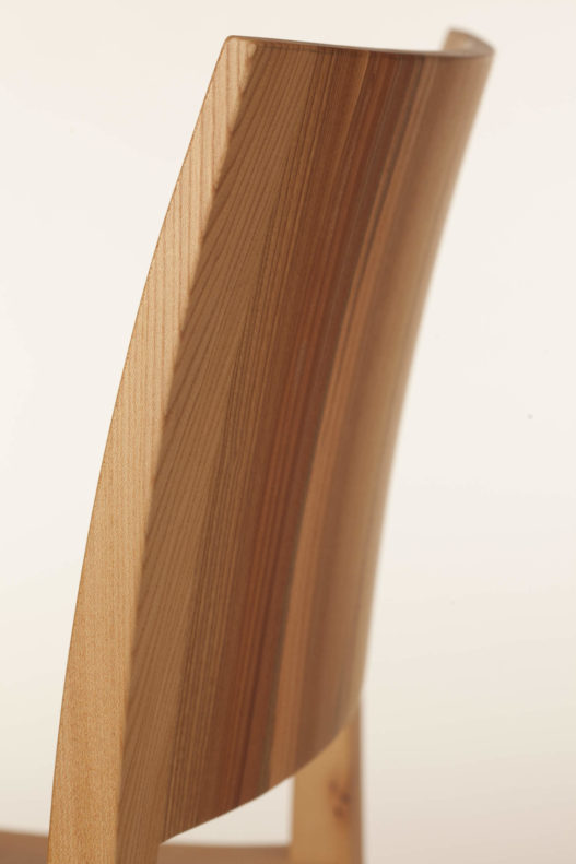 Trewit Holzsessel Egon Detail Lehne