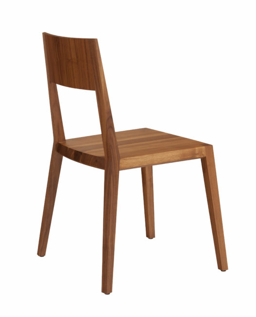 Trewit Esszimmerstuhl Lilly hinten Nuss