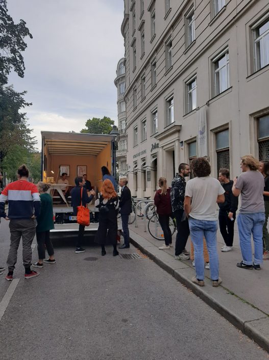 Mobile Ausstellung bei Vienna Design Week 2020