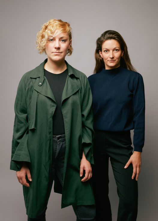 Maria Fröhlich und Sabrina Höllriegl