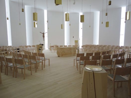 Bestuhlung in der Seelsorgezentrum Lichtenberg