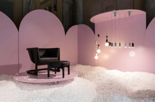 Trewit Freischwinger bei Pleasure and Treasure Ausstellung Milano Design Week 2019