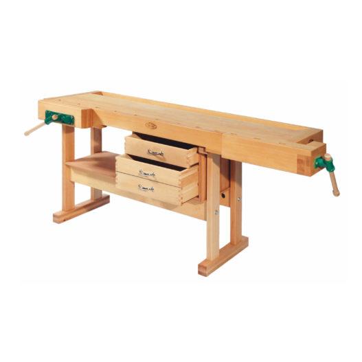 Hobelbank mit 3 Schubladen