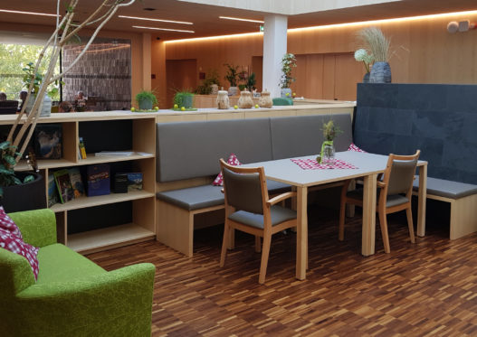 Gemeinschaftsraum im Sozialzentrum Sölden
