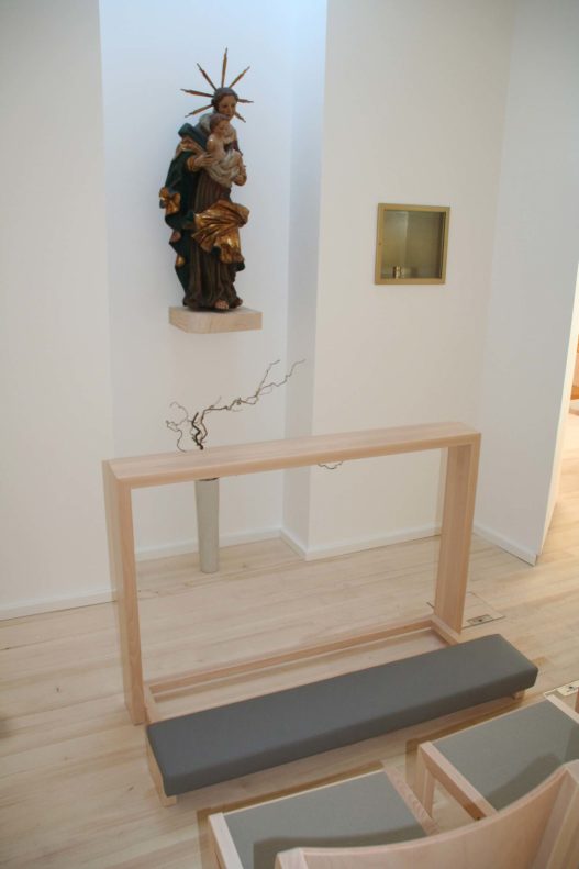 Betschemel im Seelsorgezentrum Lichtenberg