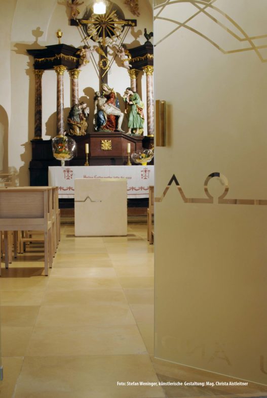 Einblick in die Kapelle Neufelden