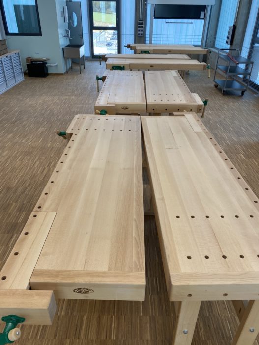 Hobelbänke Berufsschule Eichstätt