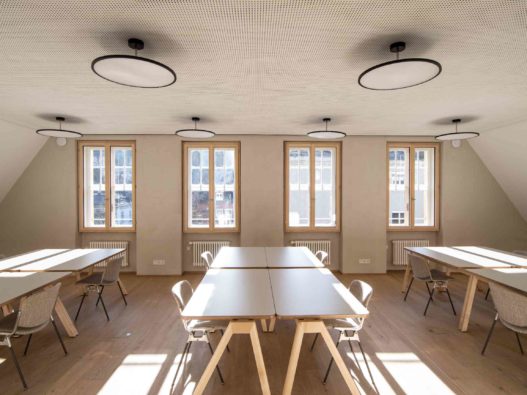 Seminartische Trax in Schafferei Haus der Arbeitskultur