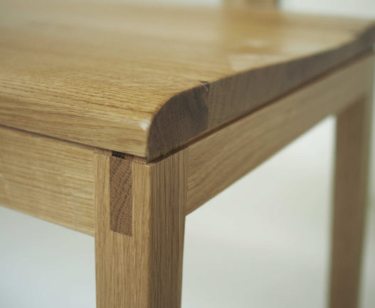 Detail der Sitzbank Helga
