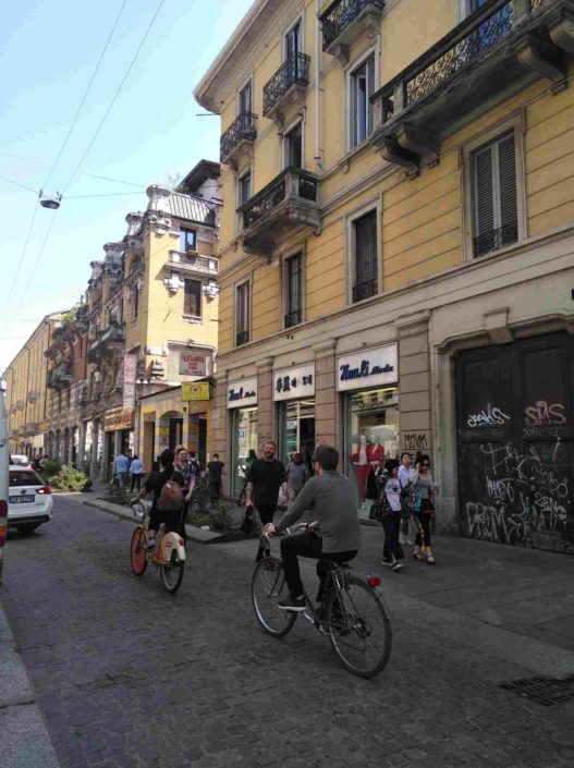Via Paolo Sarpi in Mailand